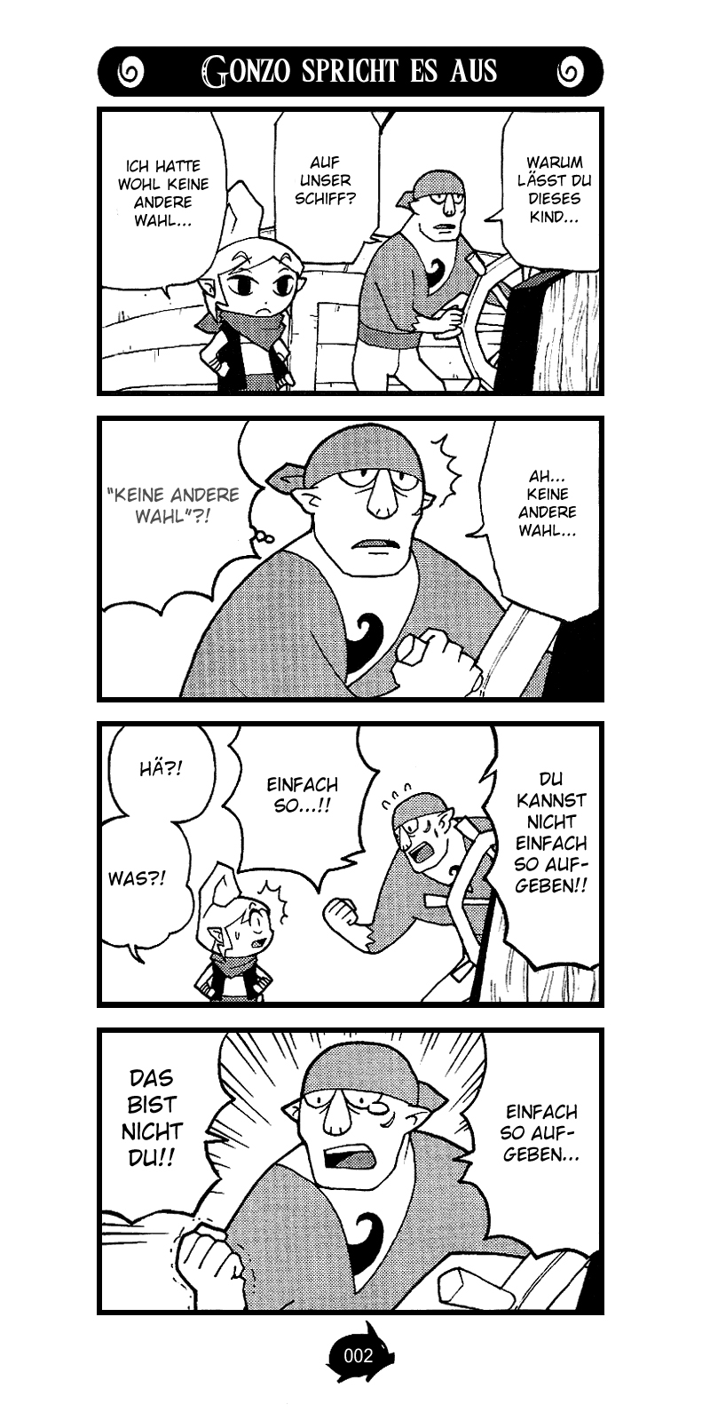 Read The Legend of Zelda_ The Wind Waker - Link's Logbook DE Manga Online