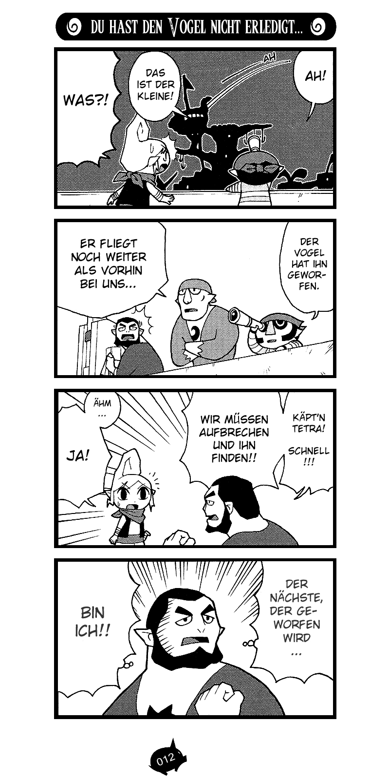Read The Legend of Zelda_ The Wind Waker - Link's Logbook DE Manga Online