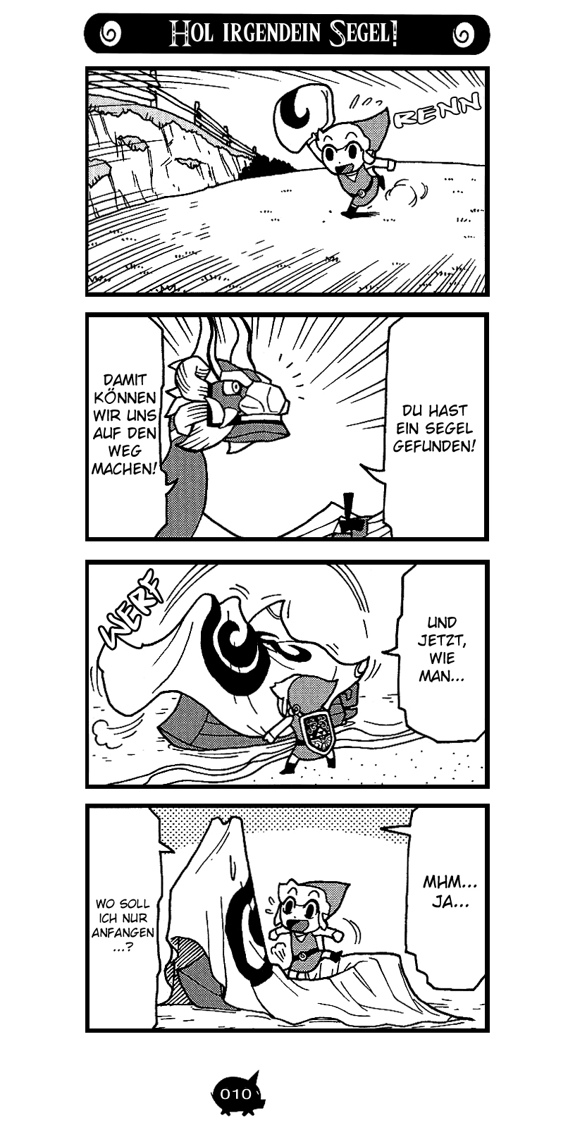 Read The Legend of Zelda_ The Wind Waker - Link's Logbook DE Manga Online