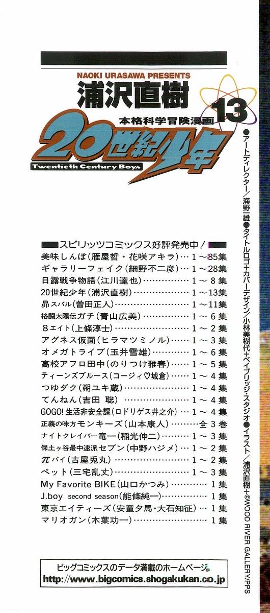 Read 20th Century Boys EN Manga Online