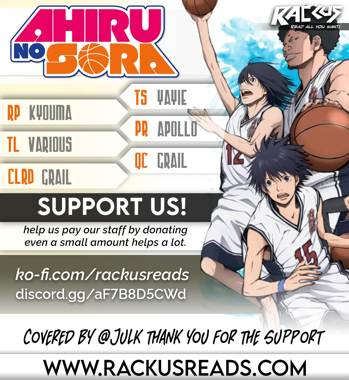 Read Ahiru no Sora en Manga Online