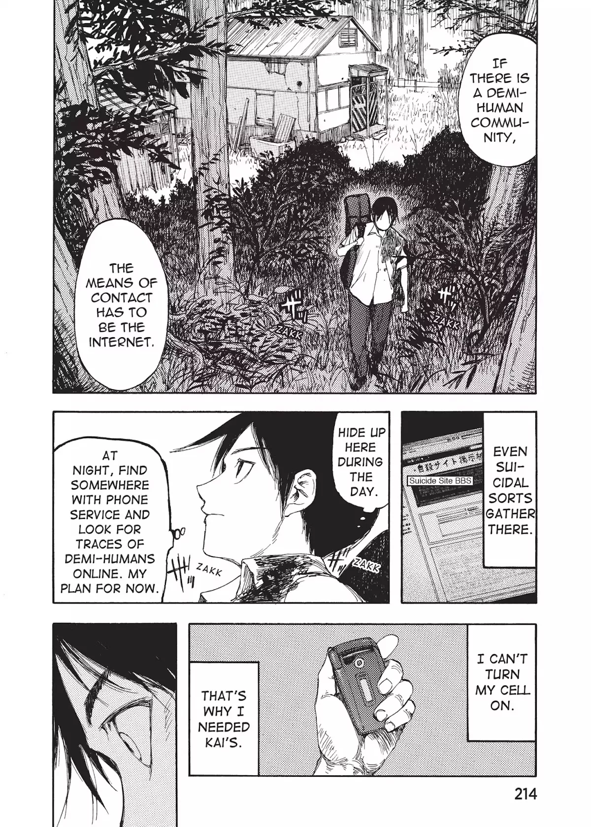 Read Ajin EN Manga Online