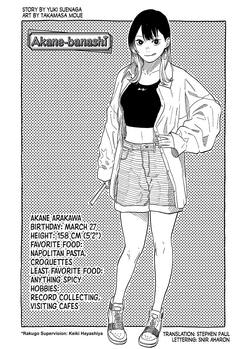 Read Akane-banashi EN Manga Online