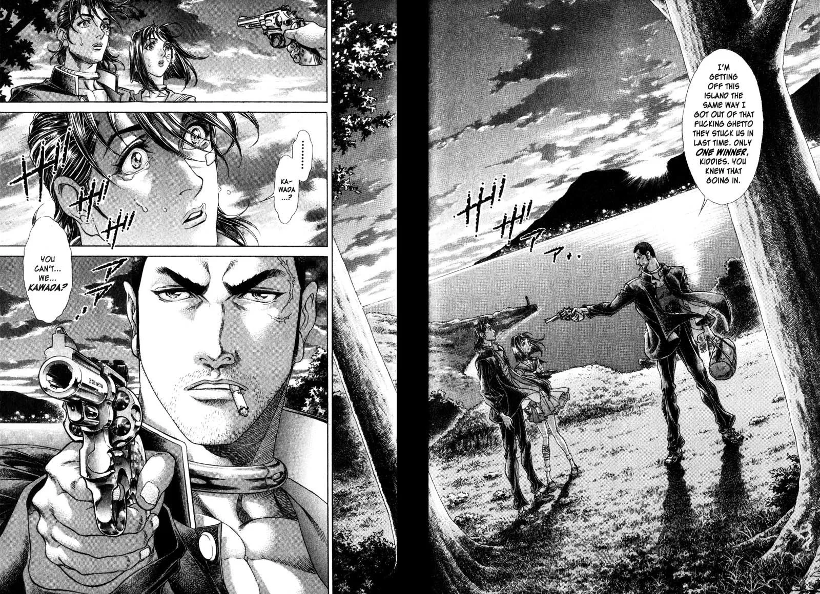 Read Battle Royale EN Manga Online