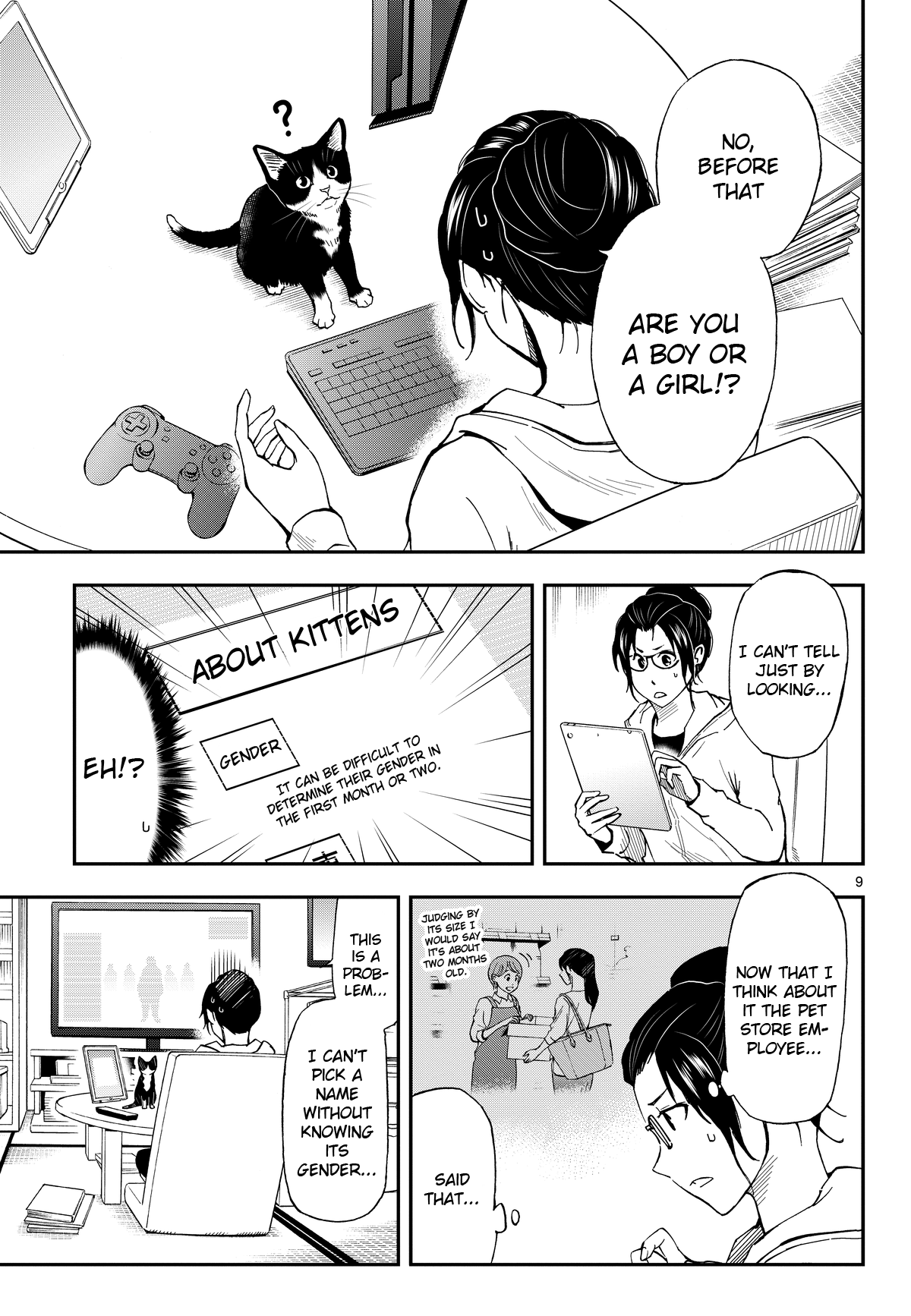 Read Cat + Gamer EN Manga Online