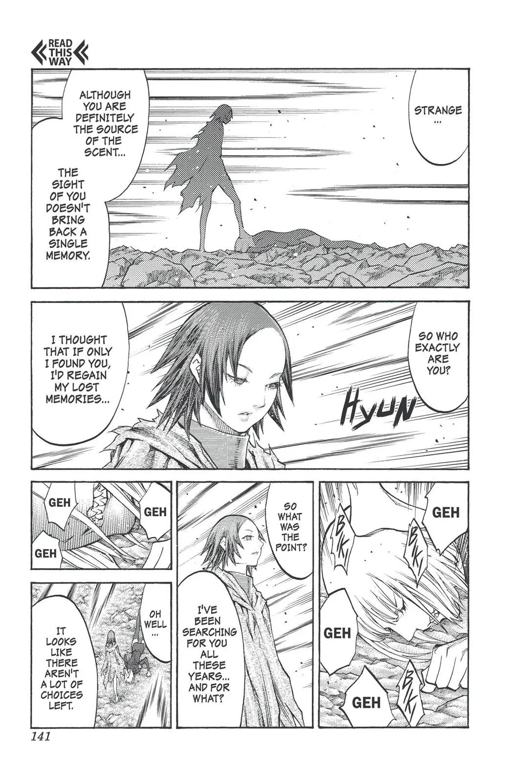 Read Claymore EN Manga Online