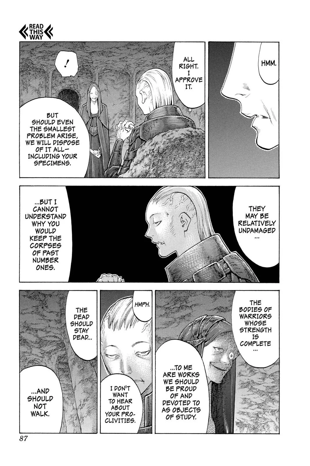 Read Claymore EN Manga Online