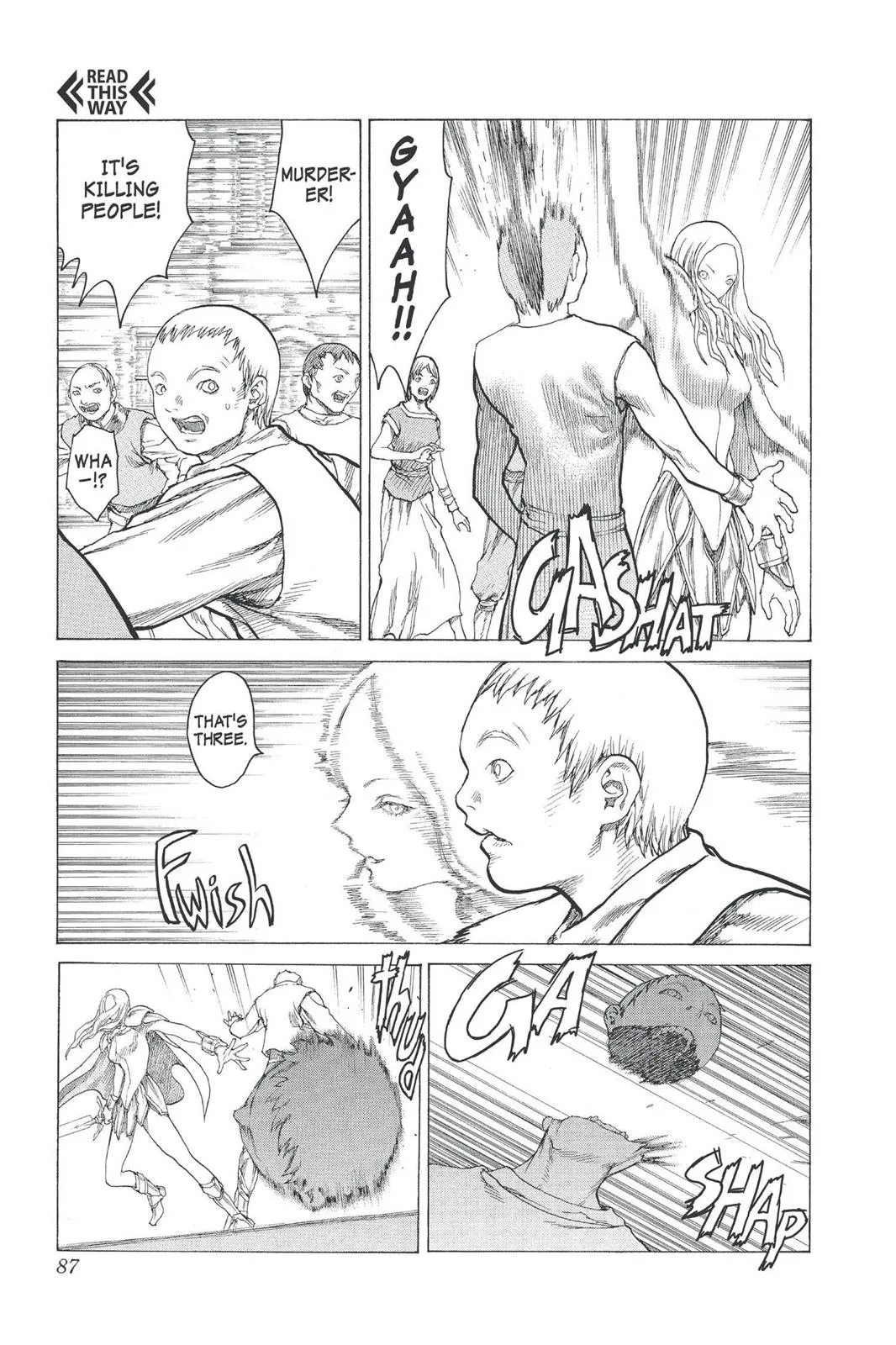 Read Claymore EN Manga Online