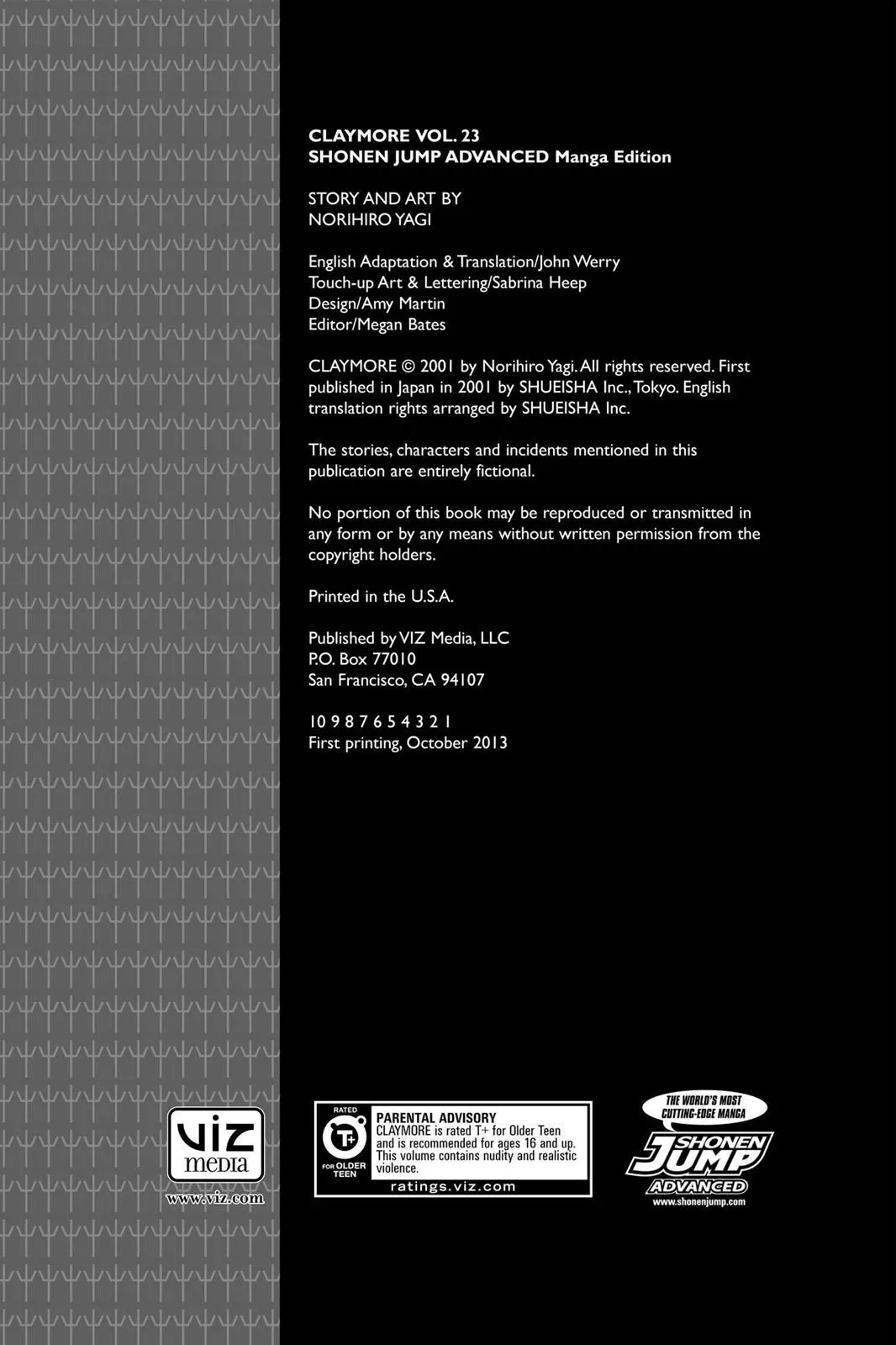 Read Claymore EN Manga Online