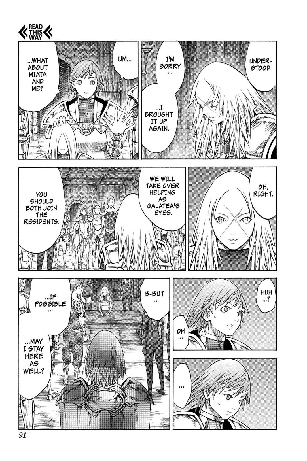 Read Claymore EN Manga Online