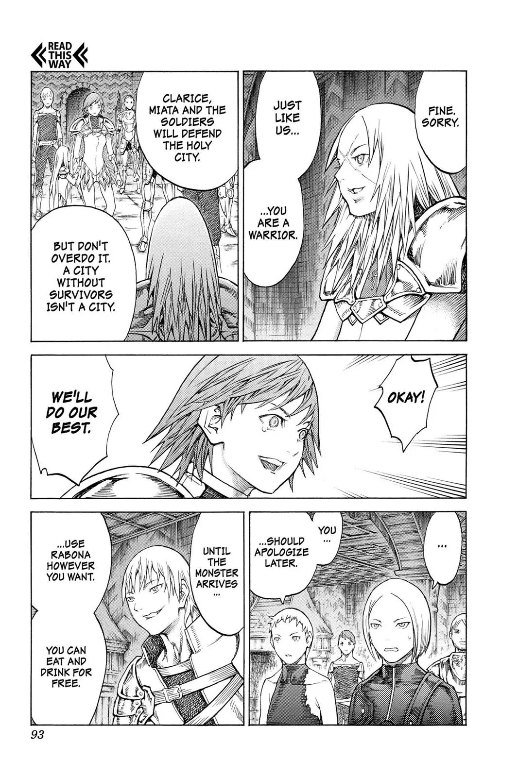 Read Claymore EN Manga Online