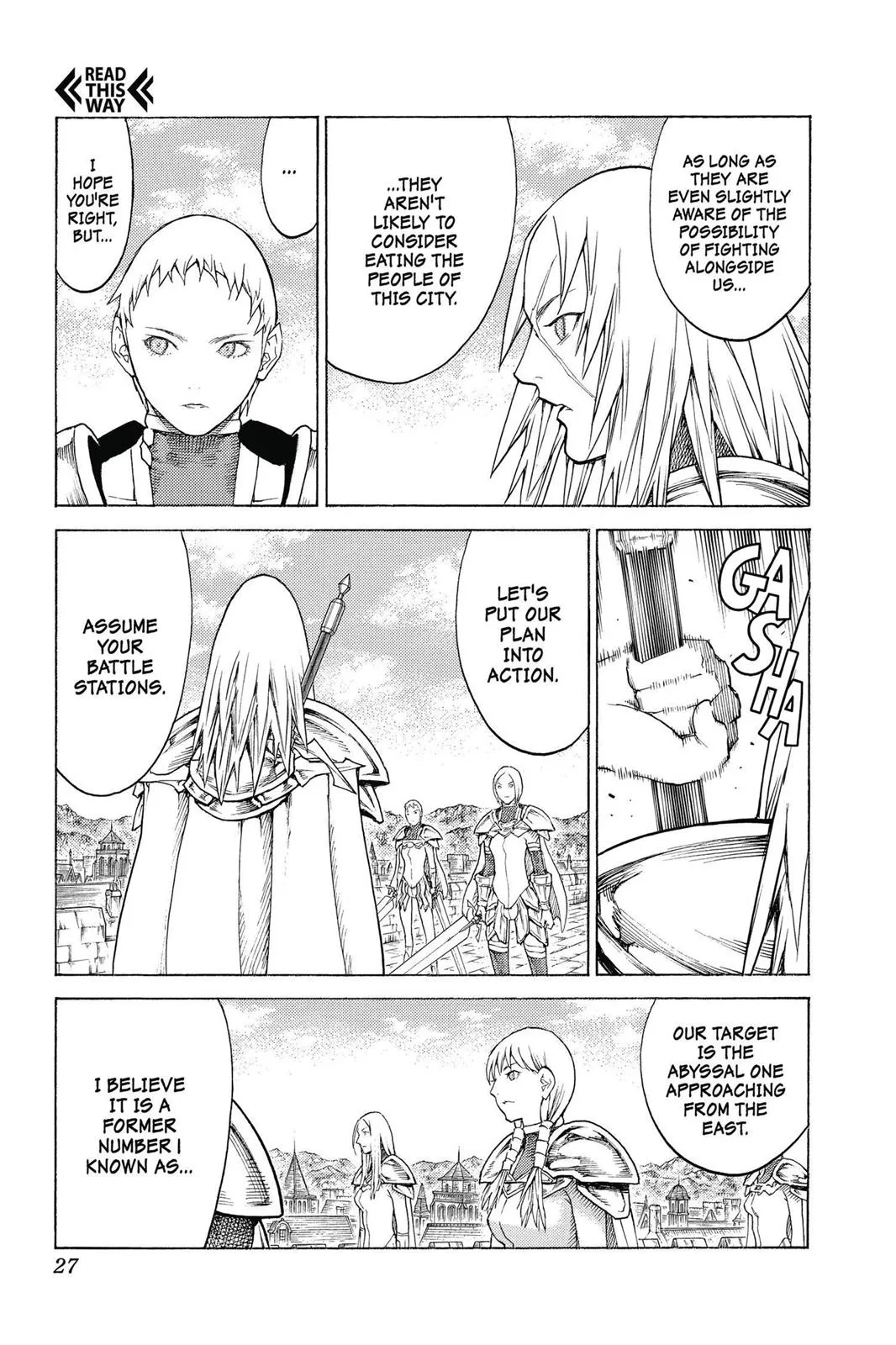 Read Claymore EN Manga Online