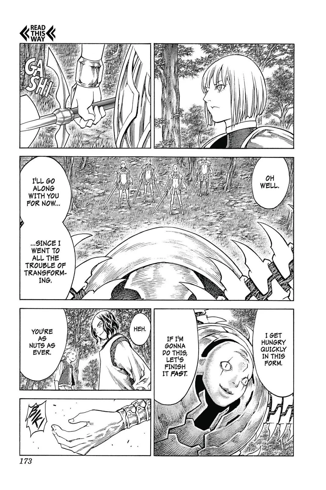 Read Claymore EN Manga Online