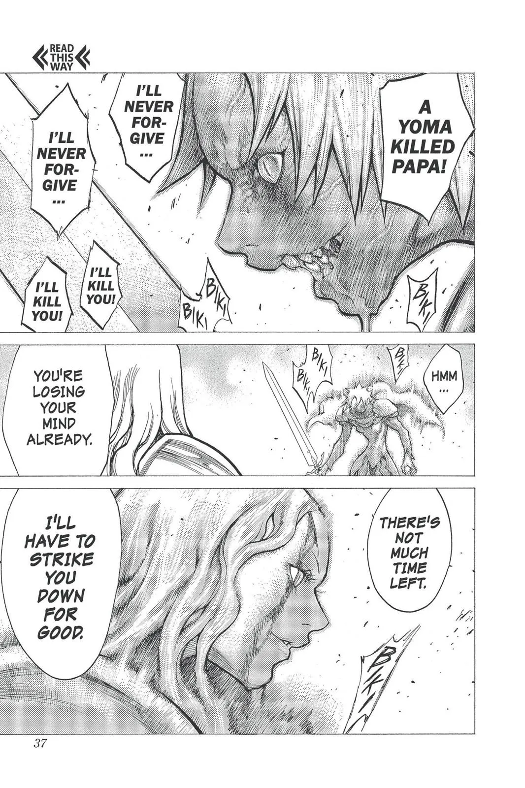 Read Claymore EN Manga Online
