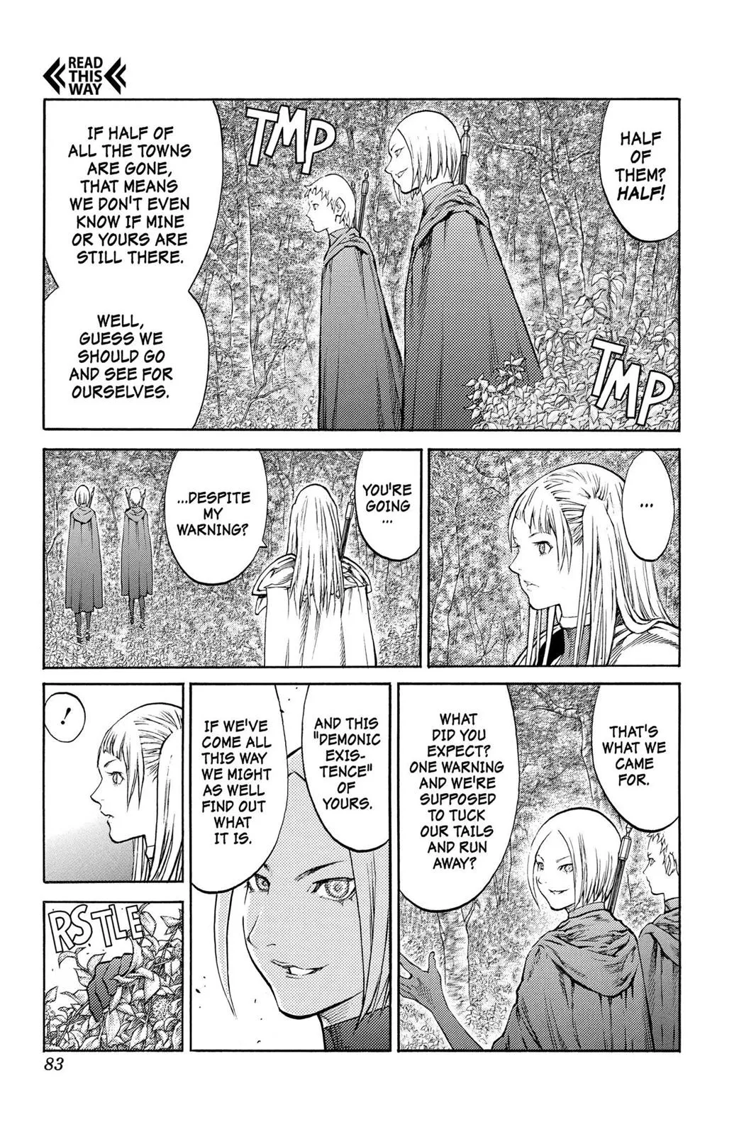 Read Claymore EN Manga Online