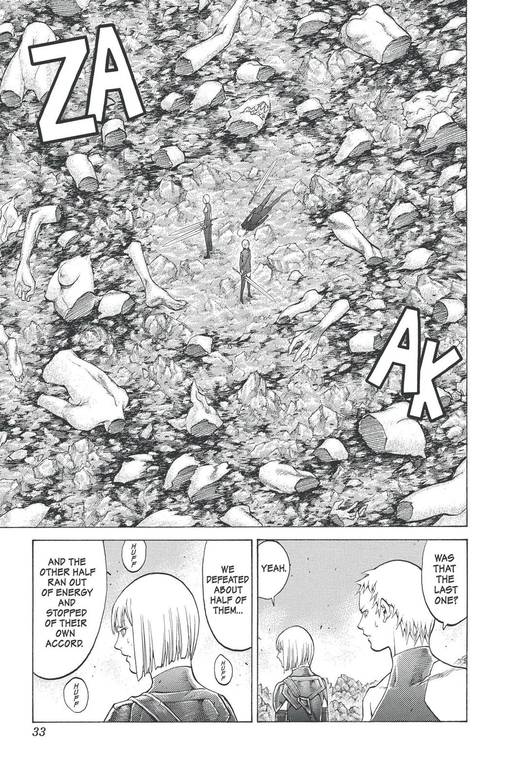 Read Claymore EN Manga Online