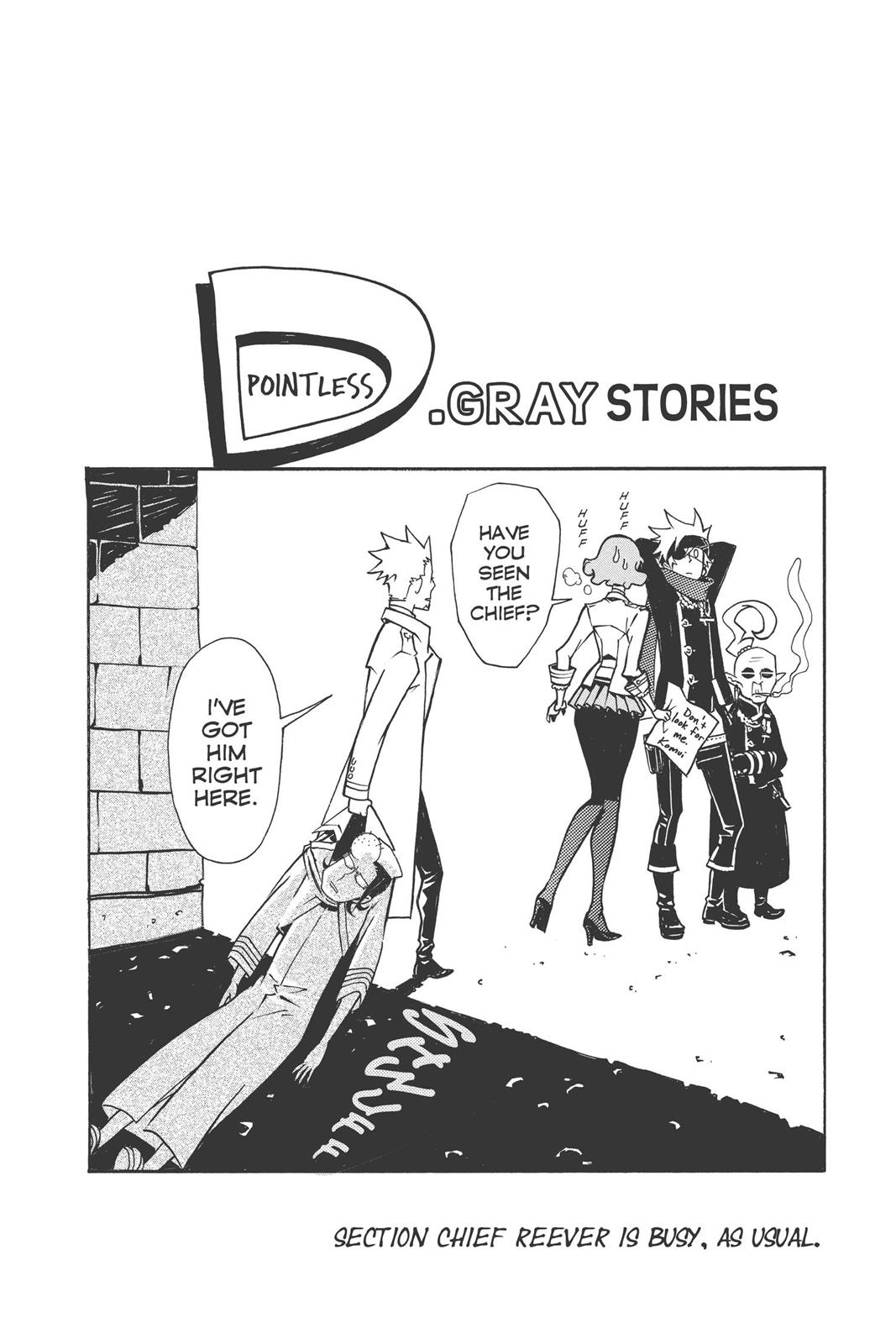 Read D.Gray-man EN Manga Online