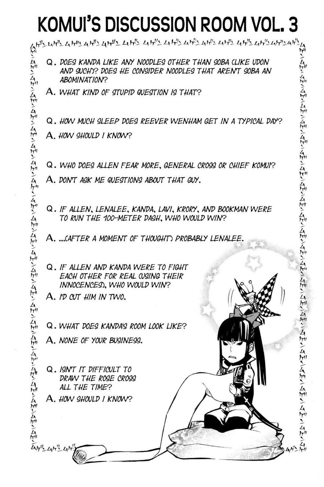 Read D.Gray-man EN Manga Online
