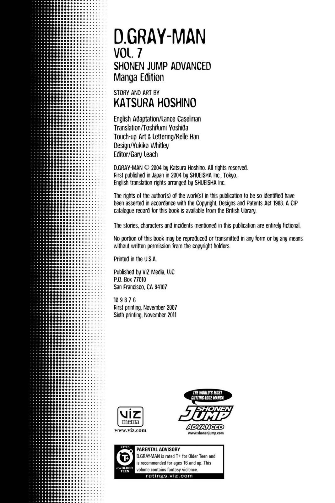 Read D.Gray-man EN Manga Online