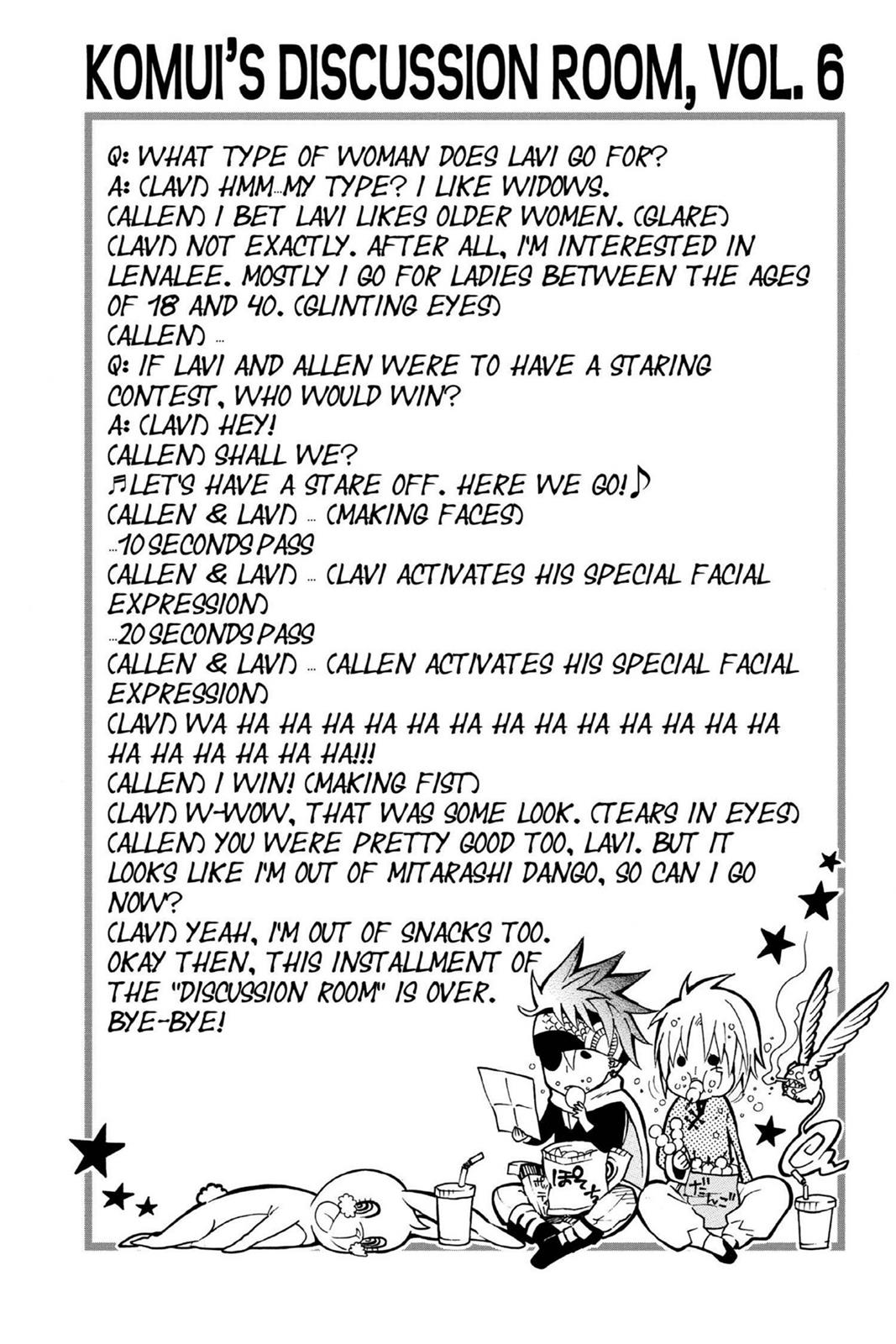 Read D.Gray-man EN Manga Online