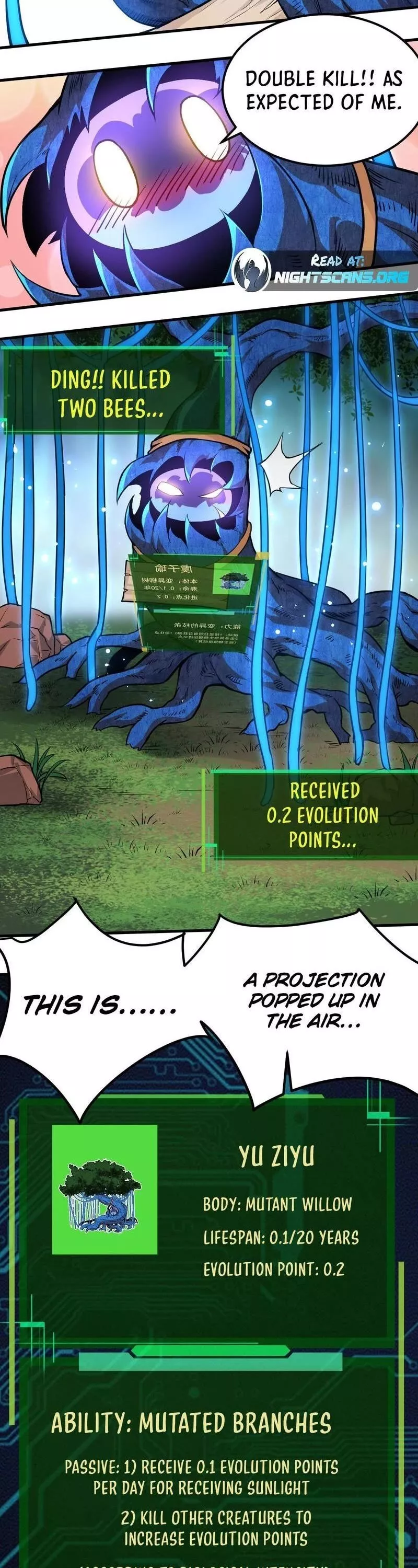 Read Evolution Begins With a Big Tree EN Manga Online