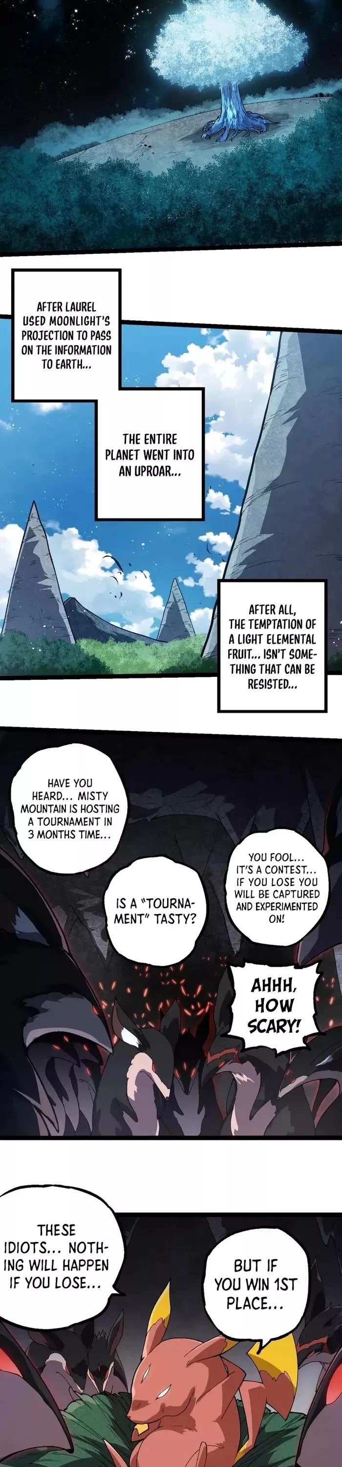 Read Evolution Begins With a Big Tree EN Manga Online