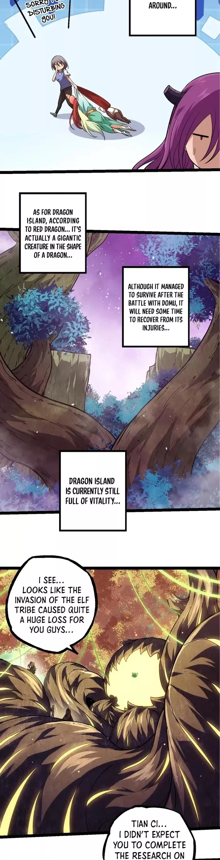 Read Evolution Begins With a Big Tree EN Manga Online