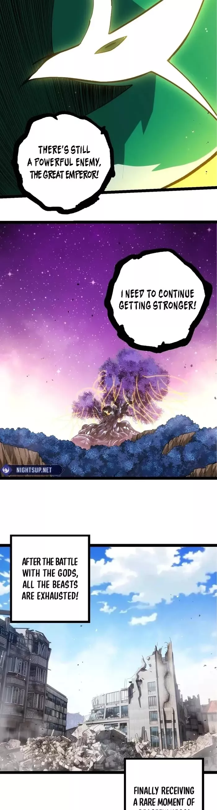 Read Evolution Begins With a Big Tree EN Manga Online