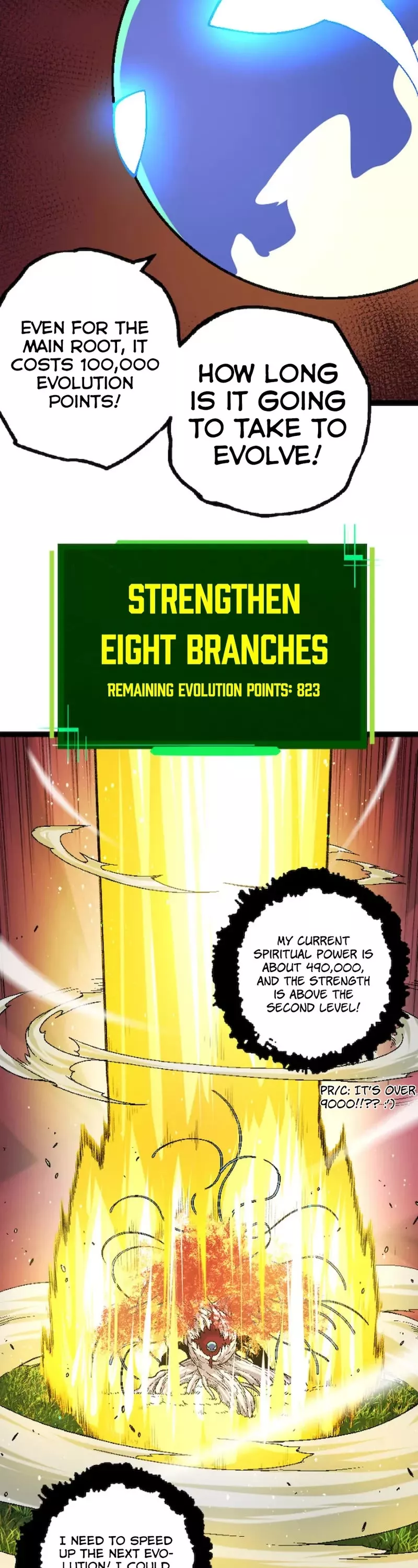 Read Evolution Begins With a Big Tree EN Manga Online