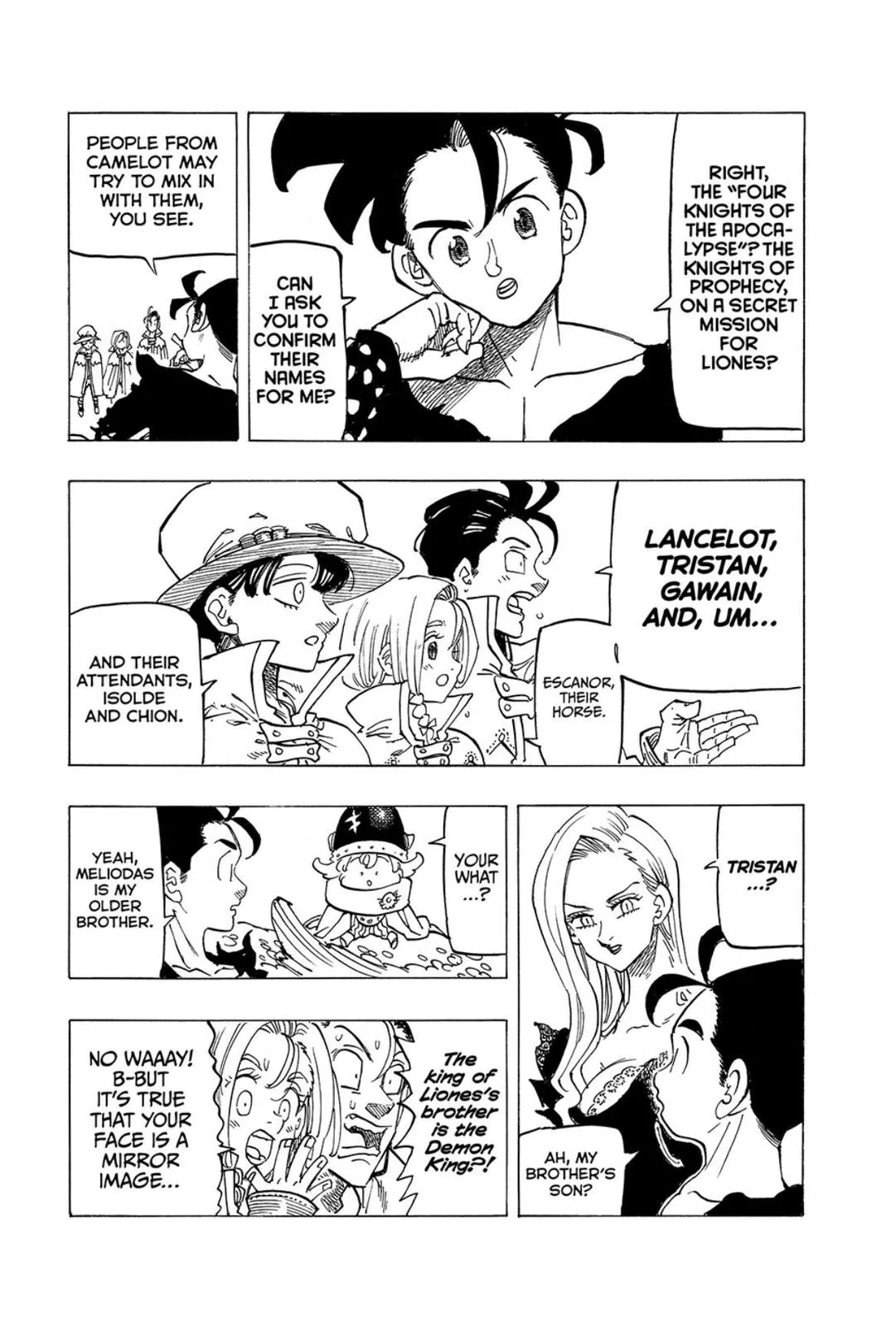 Read Four Knights of the Apocalypse EN Manga Online