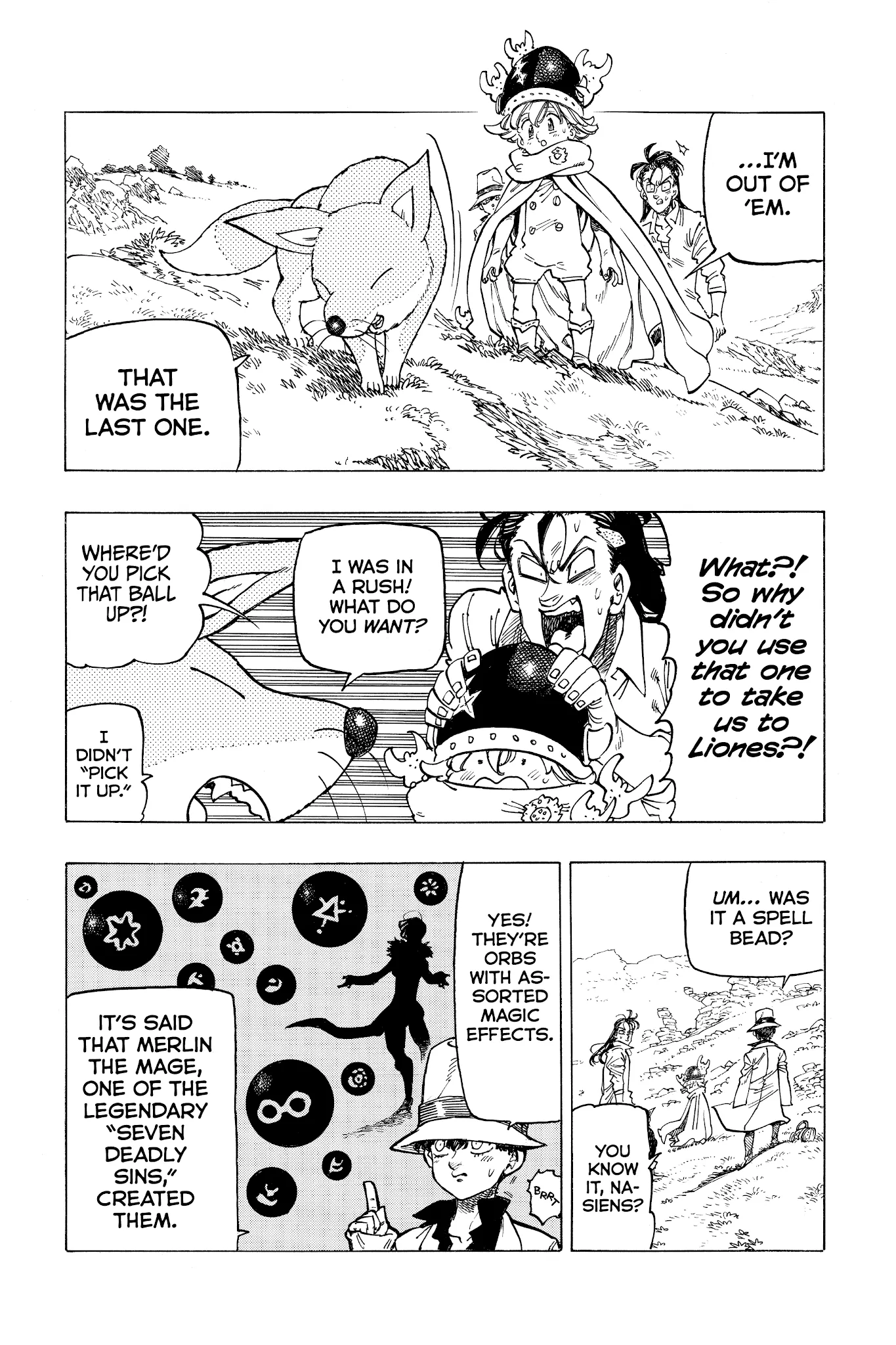 Read Four Knights of the Apocalypse EN Manga Online