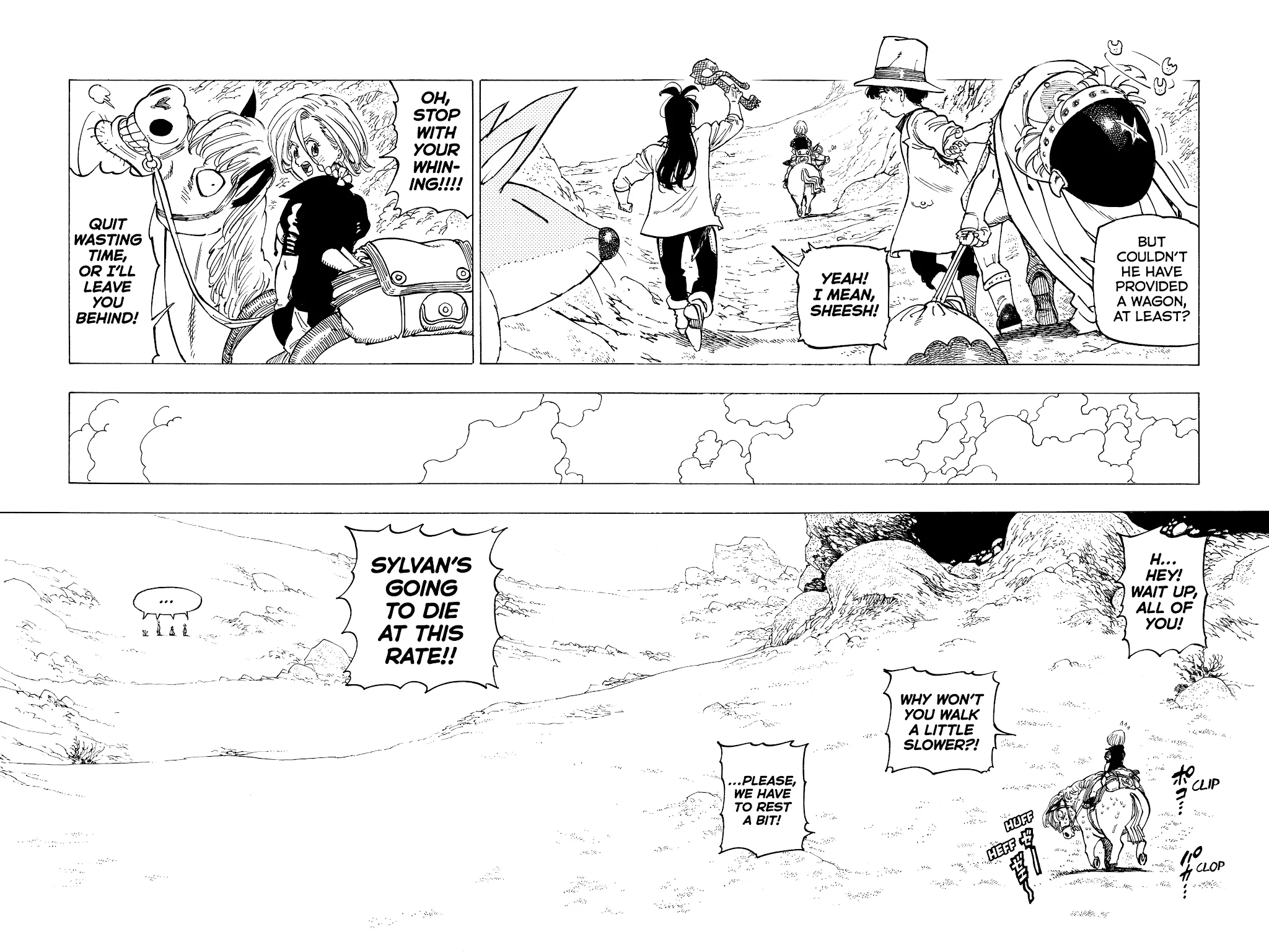 Read Four Knights of the Apocalypse EN Manga Online