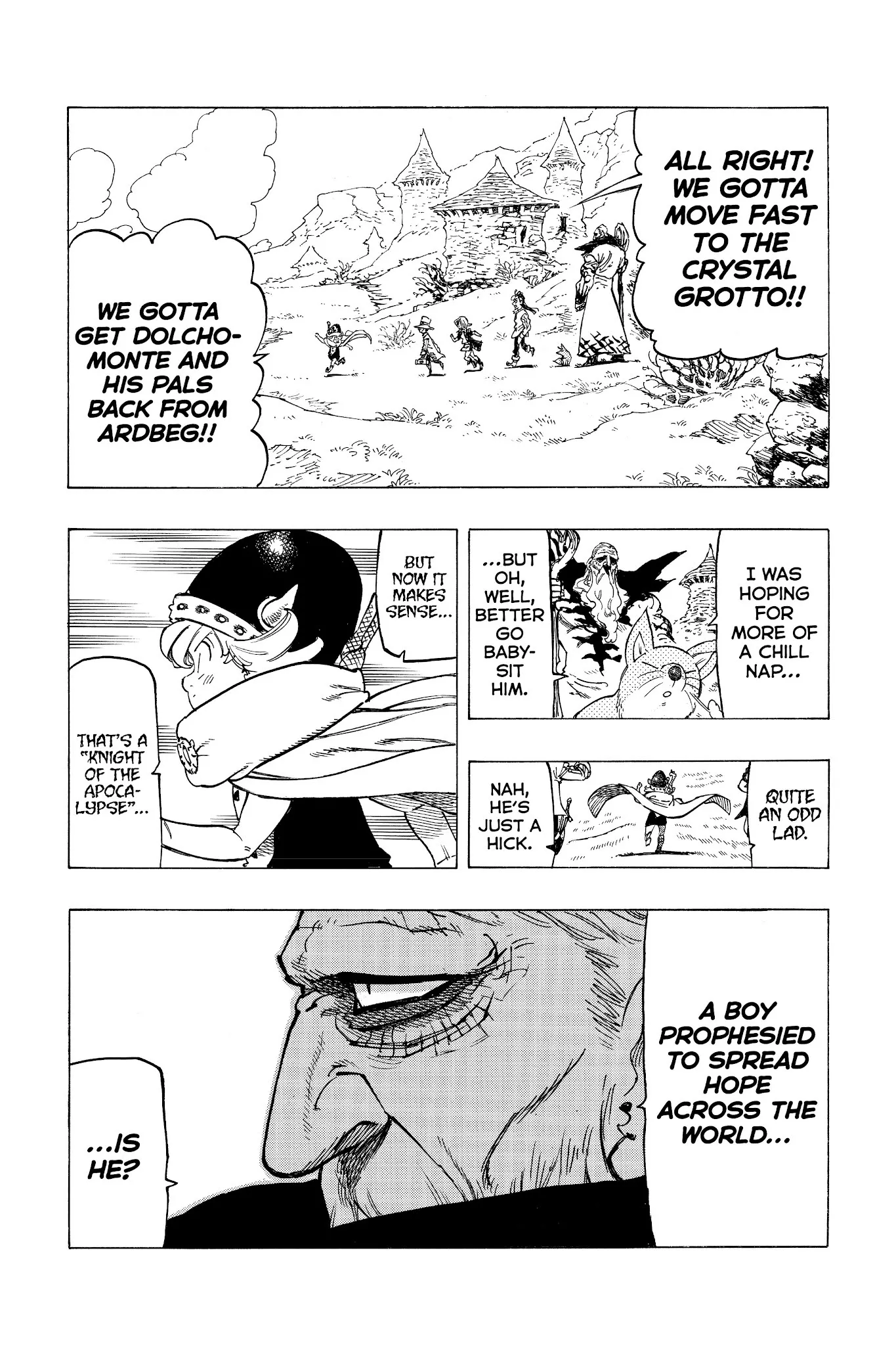 Read Four Knights of the Apocalypse EN Manga Online