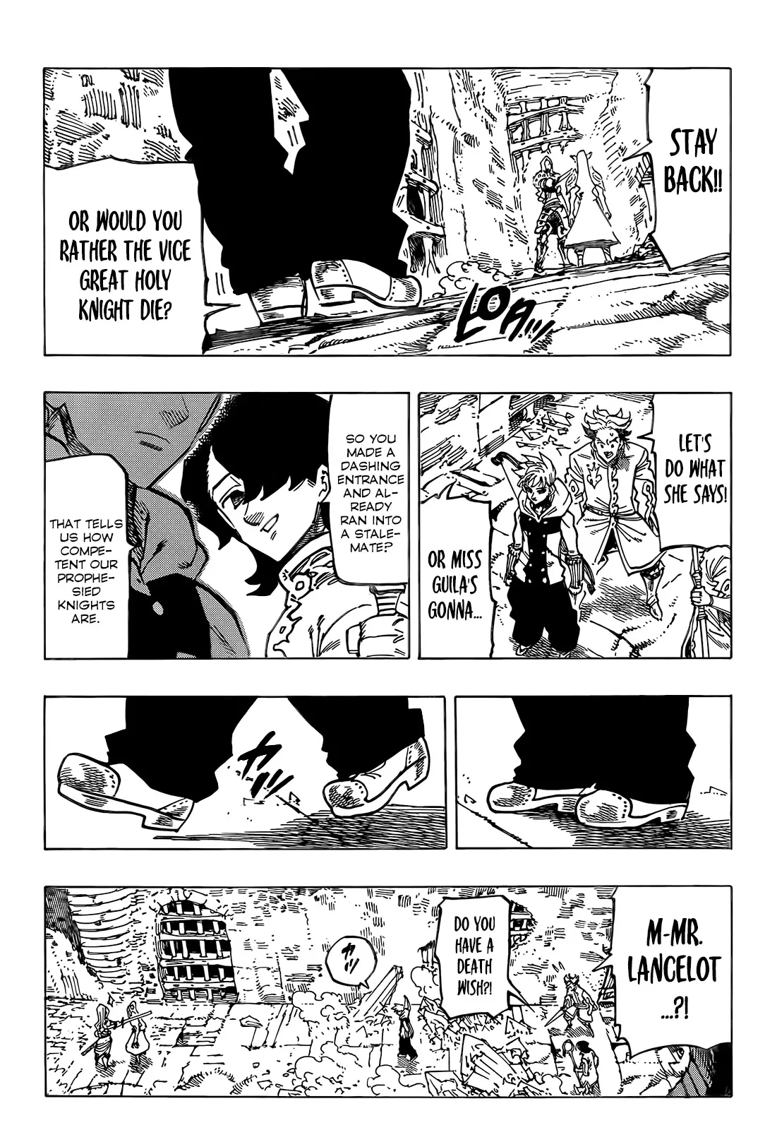 Read Four Knights of the Apocalypse EN Manga Online