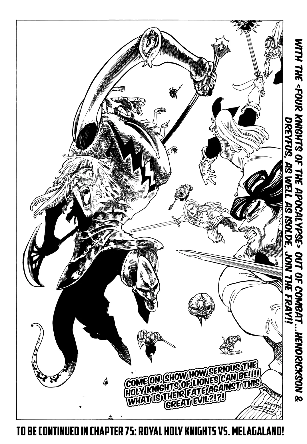Read Four Knights of the Apocalypse EN Manga Online