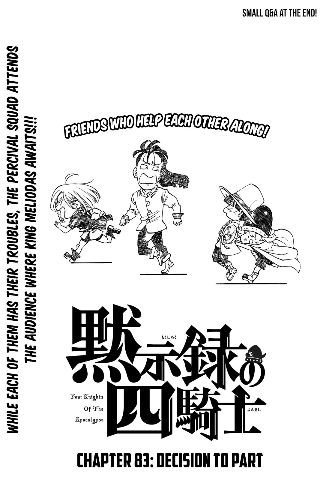 Read Four Knights of the Apocalypse EN Manga Online