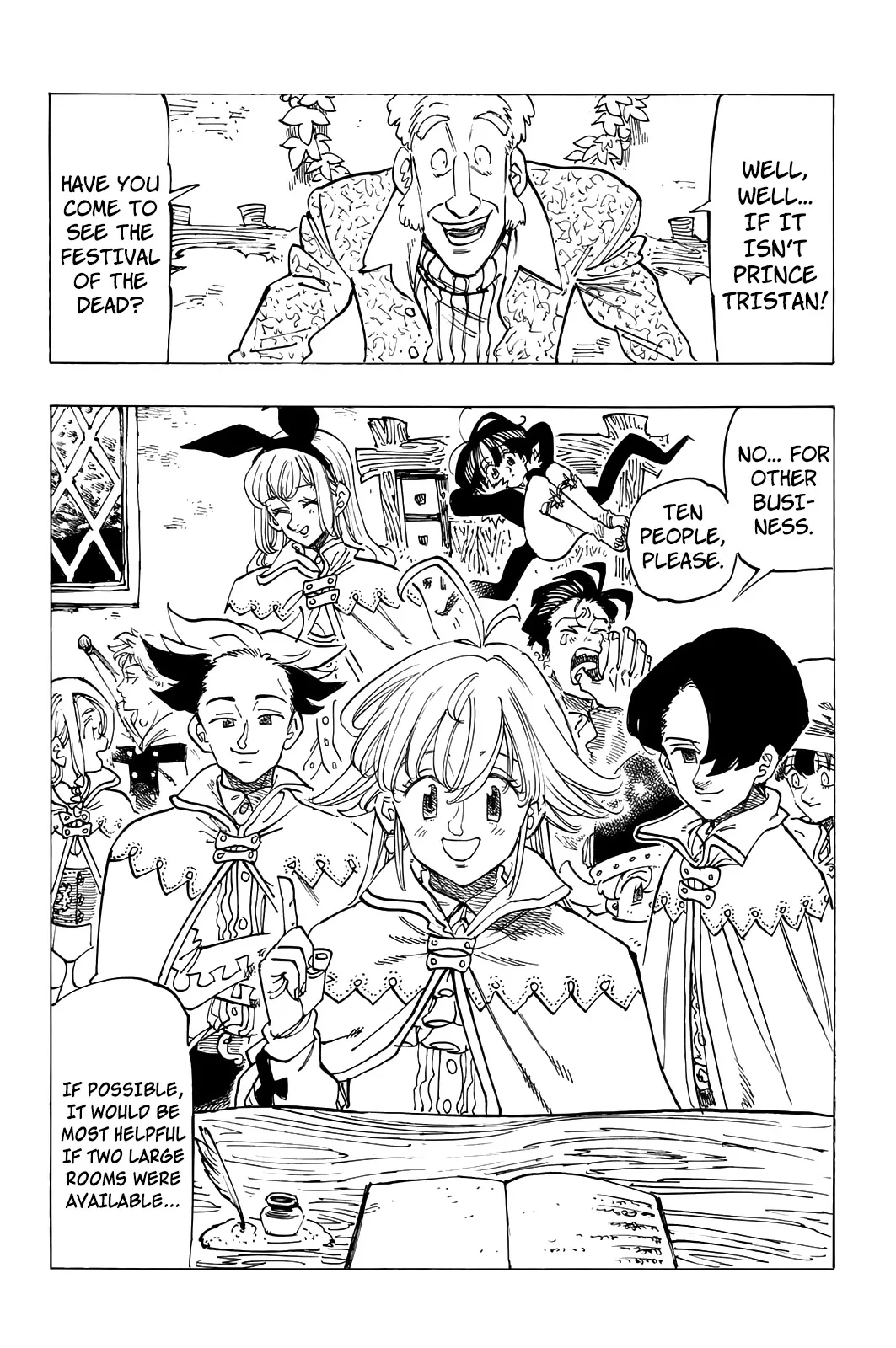 Read Four Knights of the Apocalypse EN Manga Online