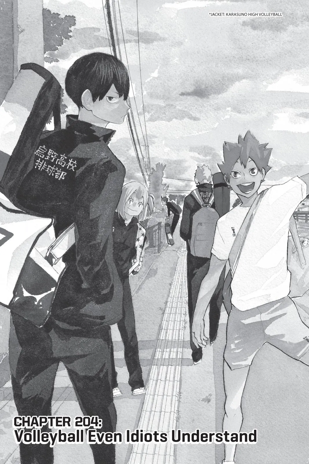 Read Haikyu!! EN Manga Online