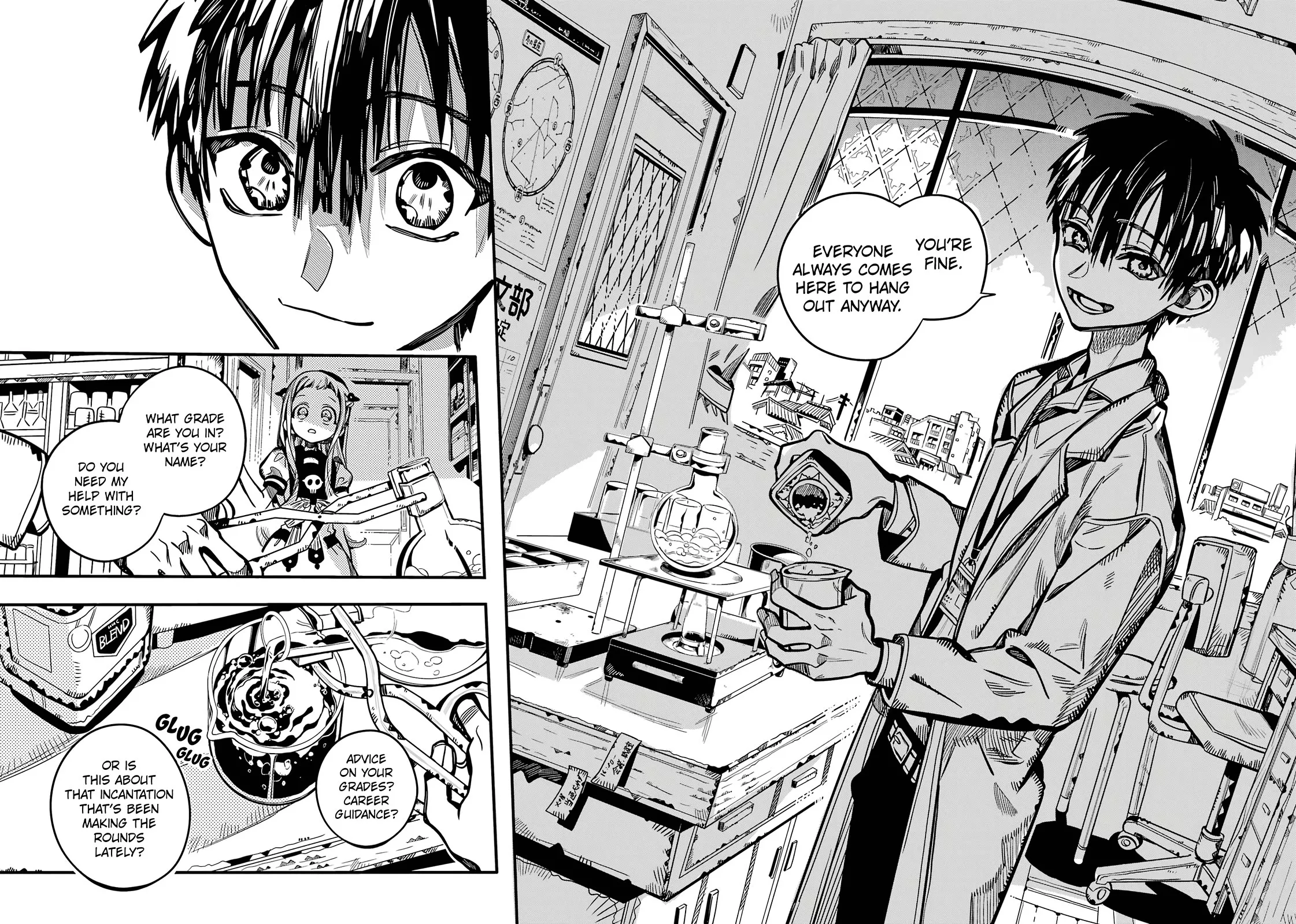 Read Jibaku Shounen Hanako-kun EN Manga Online