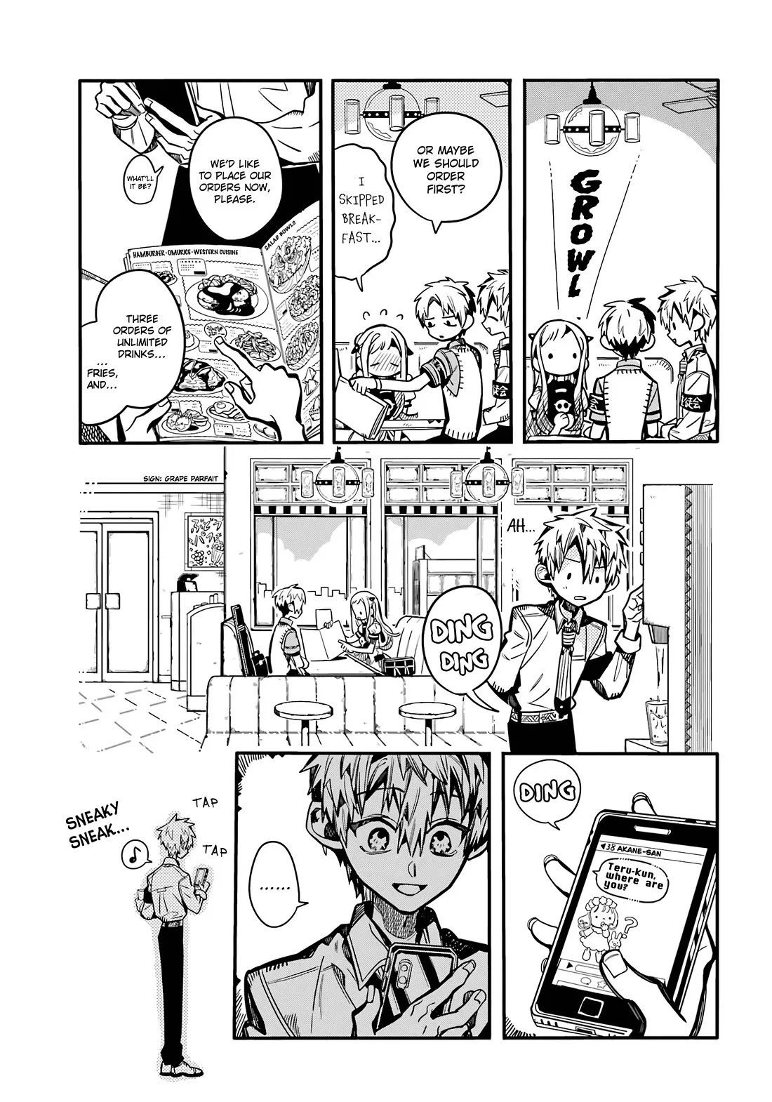Read Jibaku Shounen Hanako-kun EN Manga Online