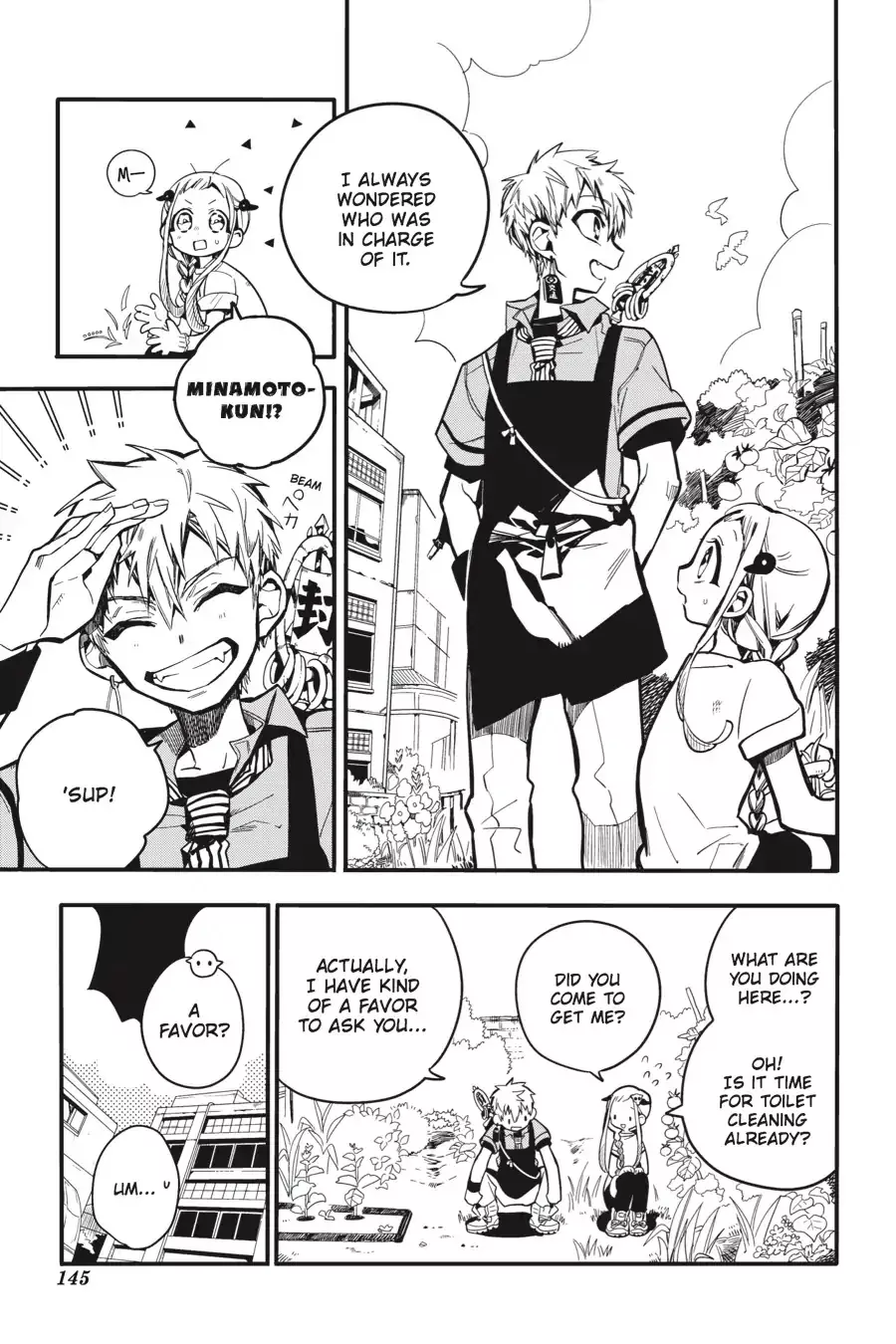 Read Jibaku Shounen Hanako-kun EN Manga Online