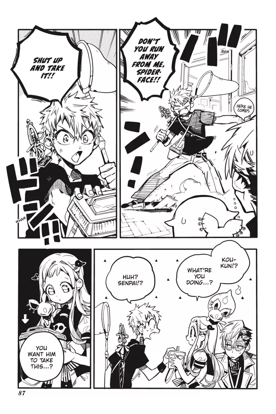 Read Jibaku Shounen Hanako-kun EN Manga Online