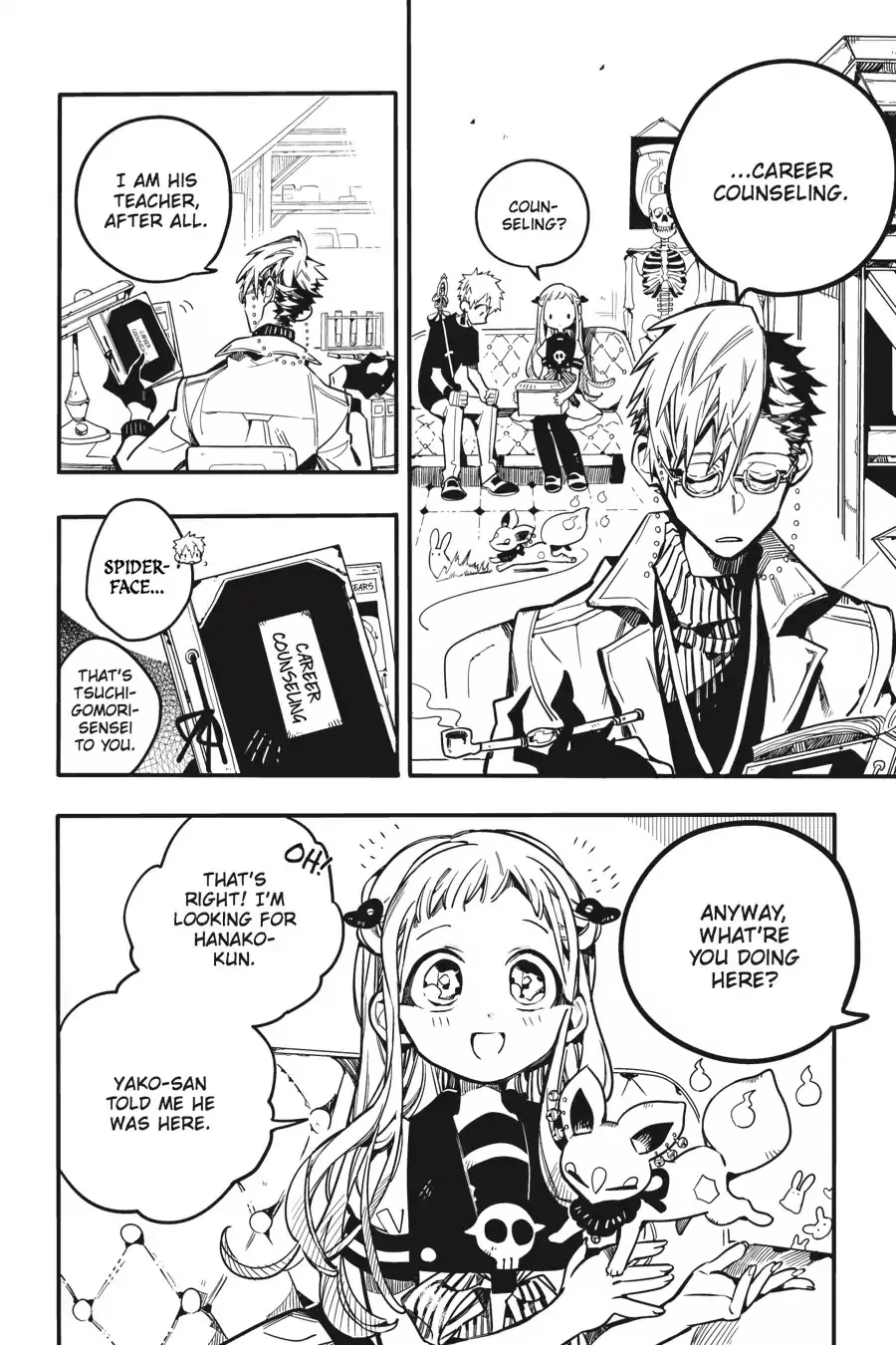 Read Jibaku Shounen Hanako-kun EN Manga Online