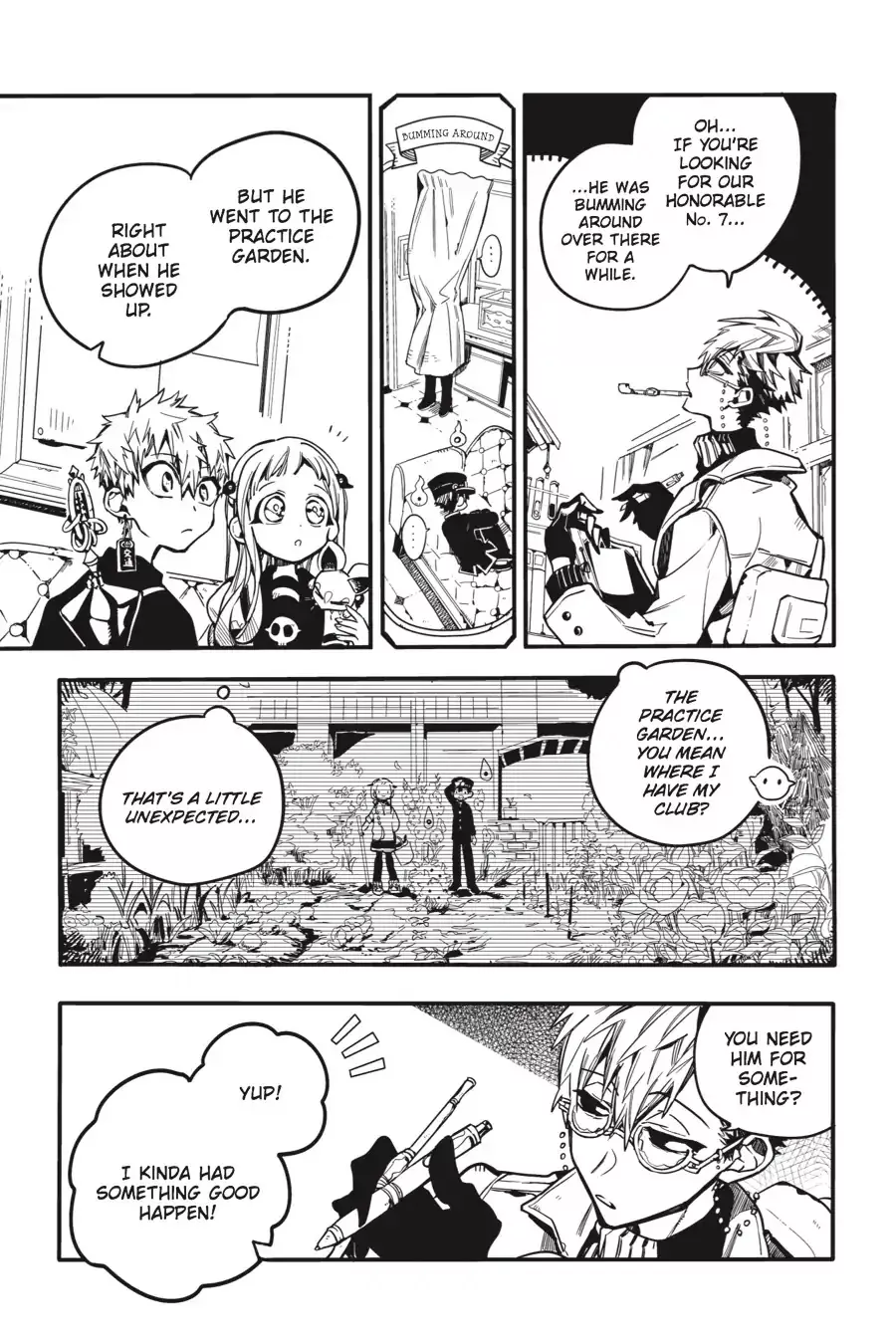 Read Jibaku Shounen Hanako-kun EN Manga Online