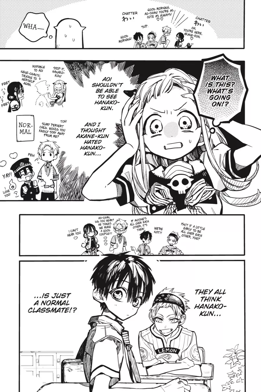 Read Jibaku Shounen Hanako-kun EN Manga Online