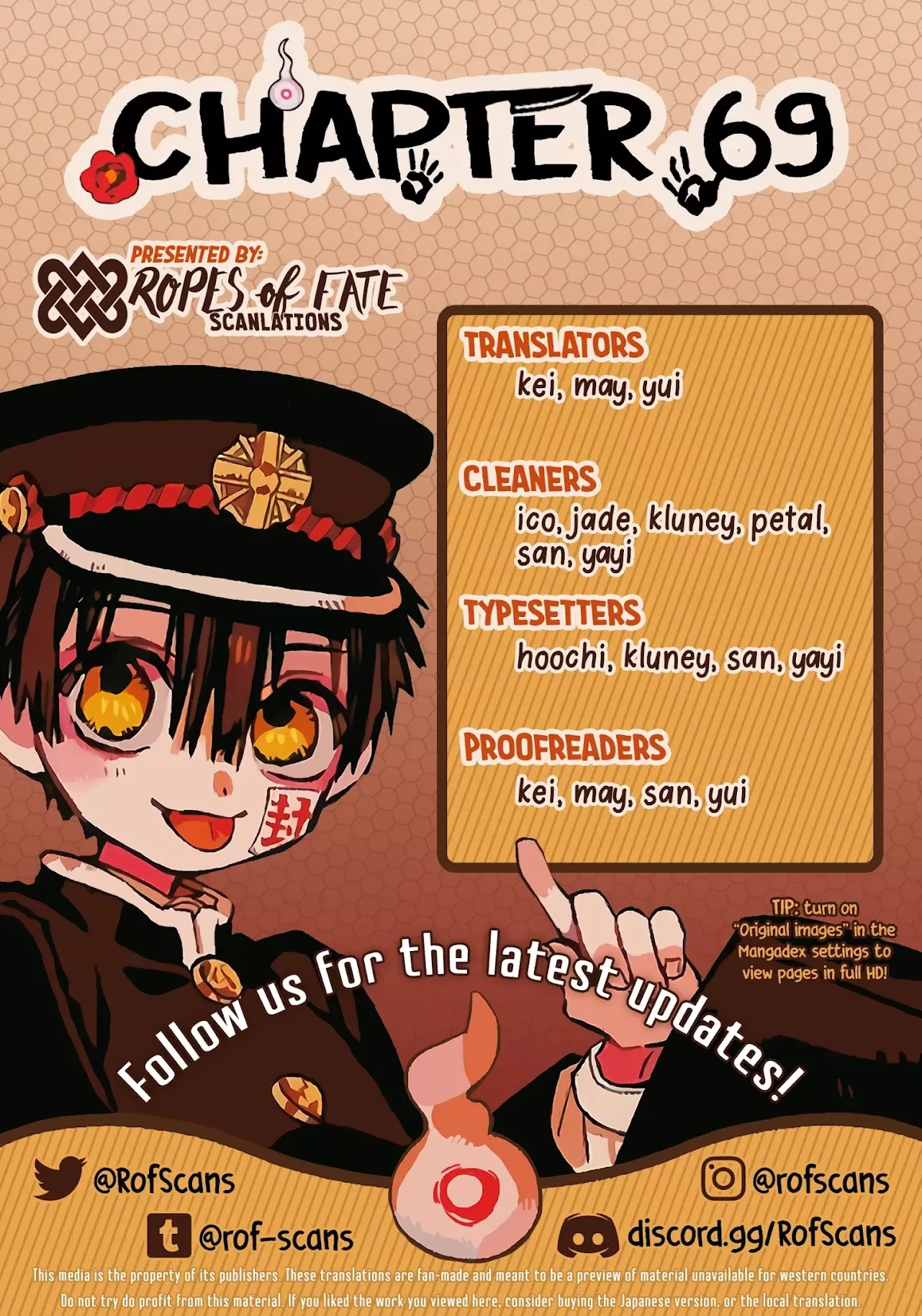 Read Jibaku Shounen Hanako-kun EN Manga Online