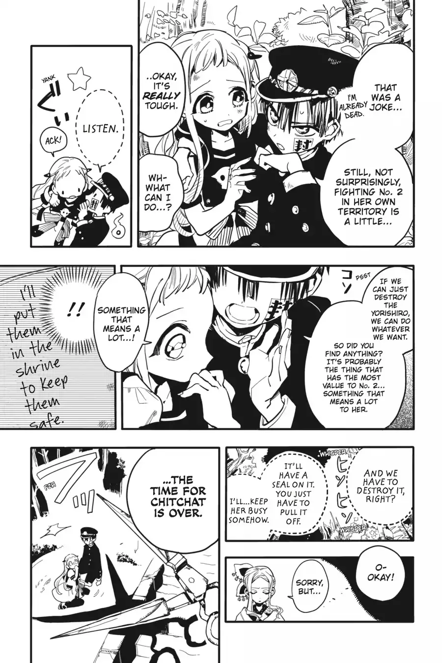 Read Jibaku Shounen Hanako-kun EN Manga Online