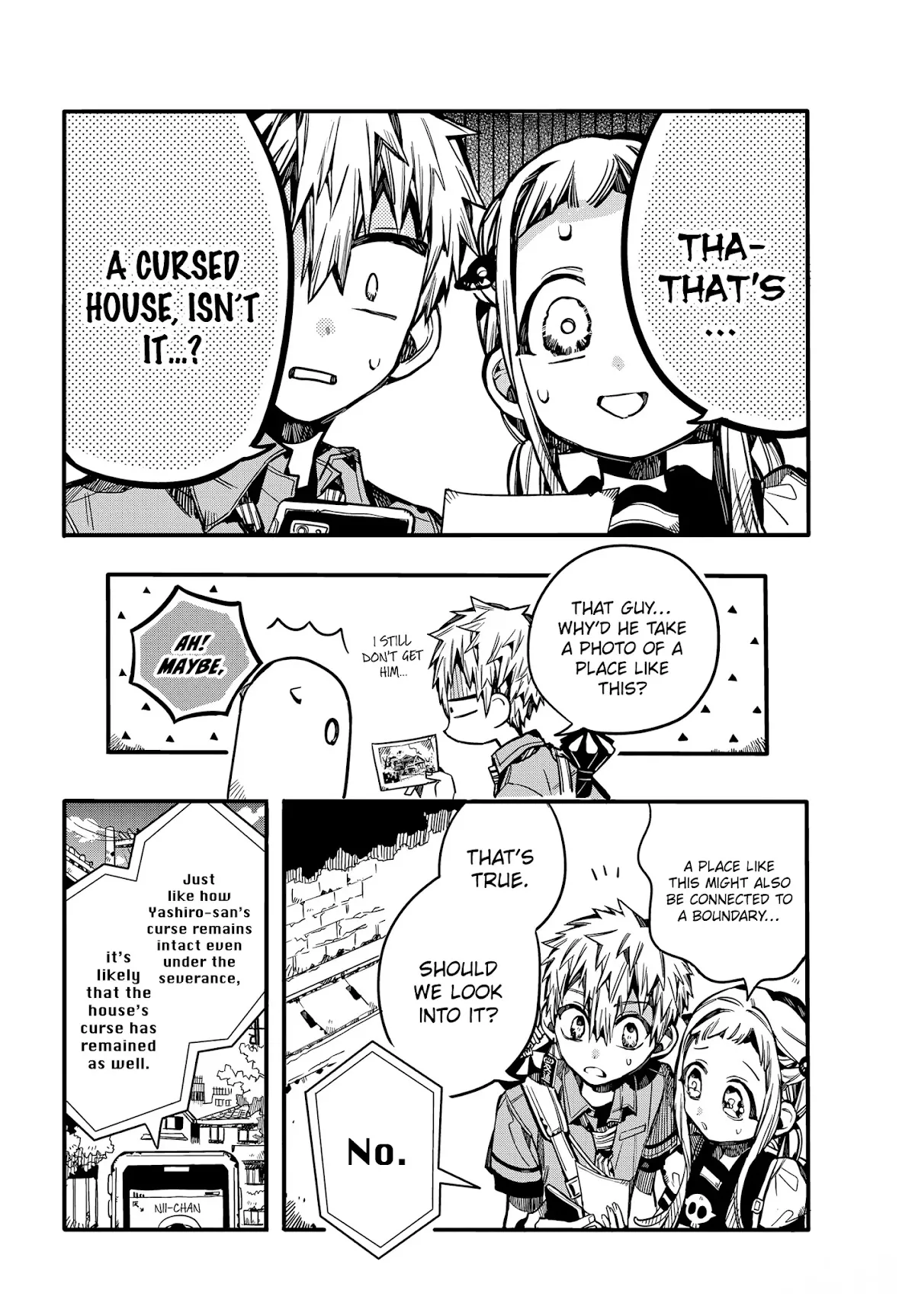Read Jibaku Shounen Hanako-kun EN Manga Online