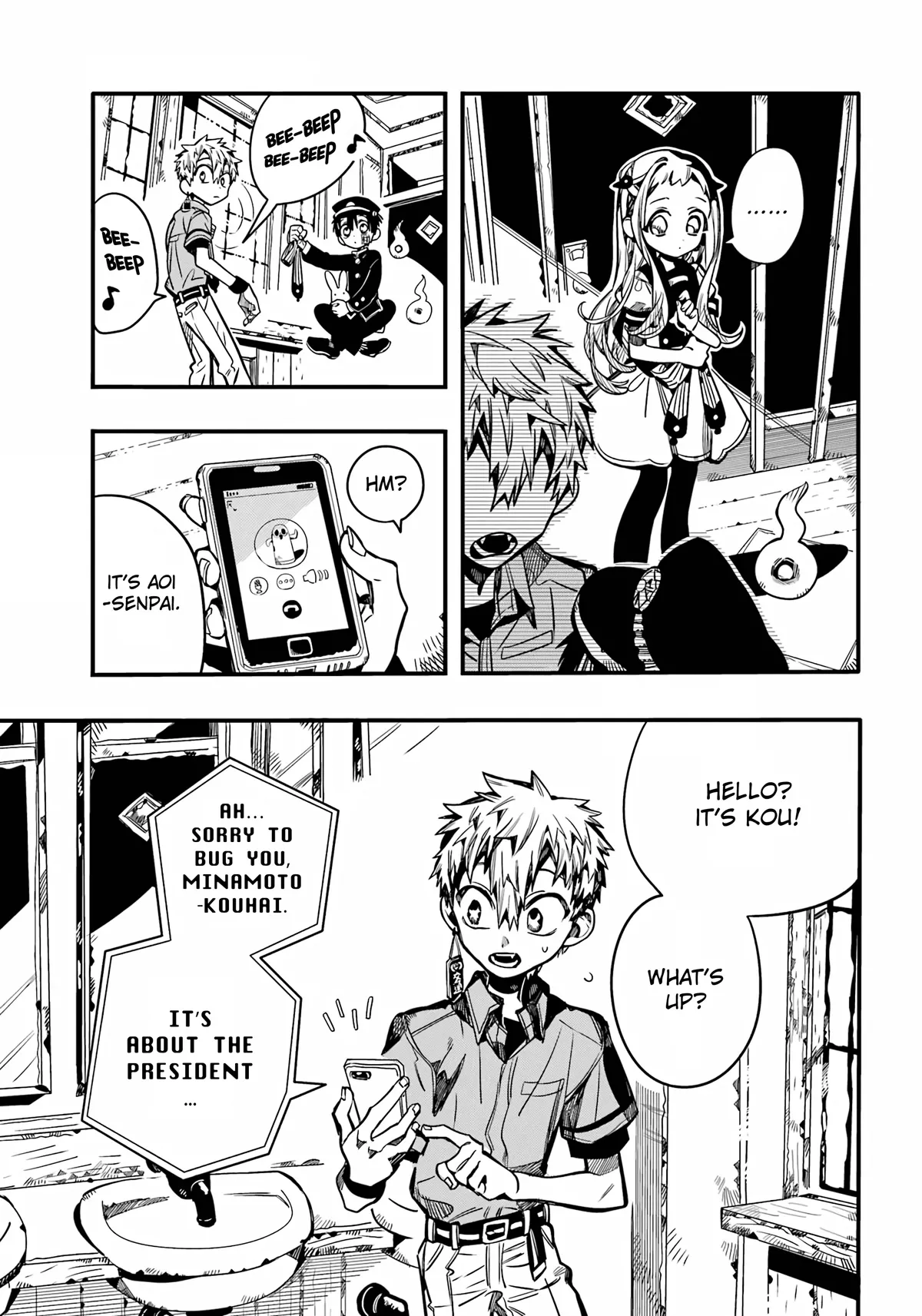 Read Jibaku Shounen Hanako-kun EN Manga Online