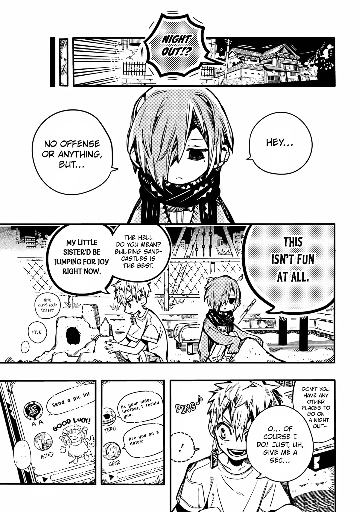 Read Jibaku Shounen Hanako-kun EN Manga Online